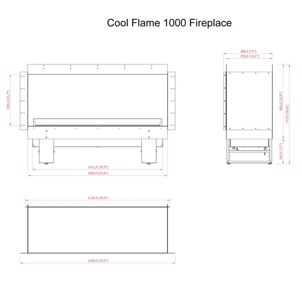 Cool Flame 1000 – Vanndamp – Tresidig