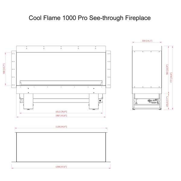 Cool Flame 1000 – Vanndamp – Tunnel