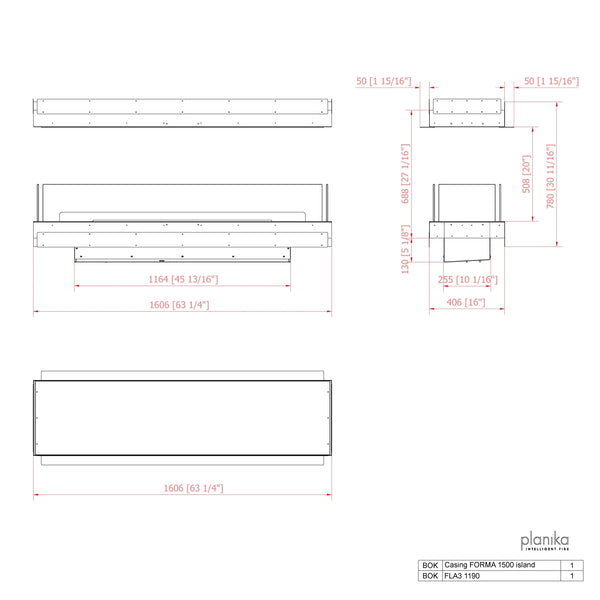 Forma 1500 – Innebygd biopeis – Island