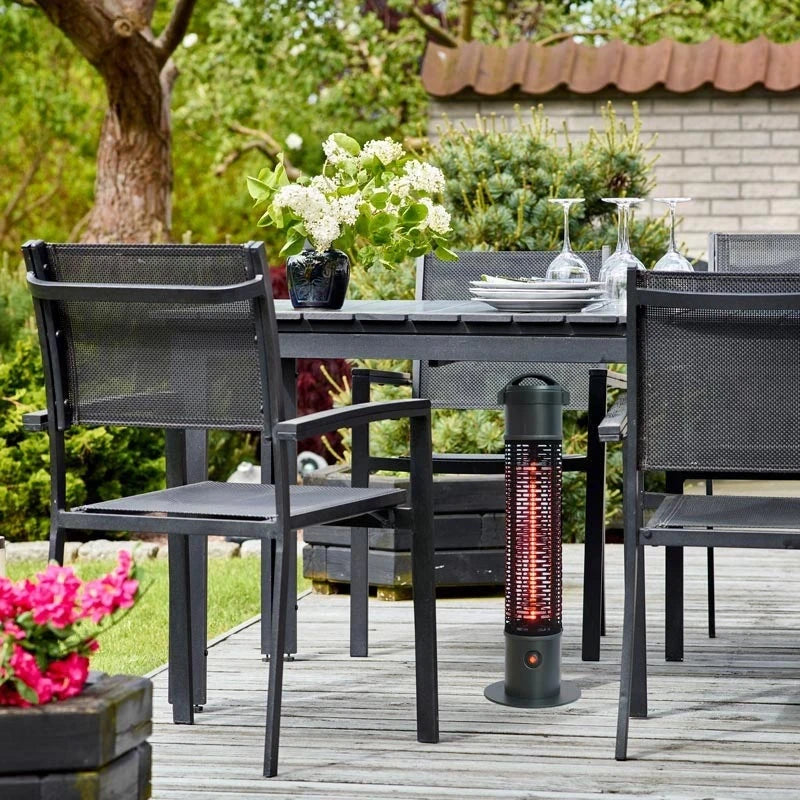 elektrisk varmeovn under bordet