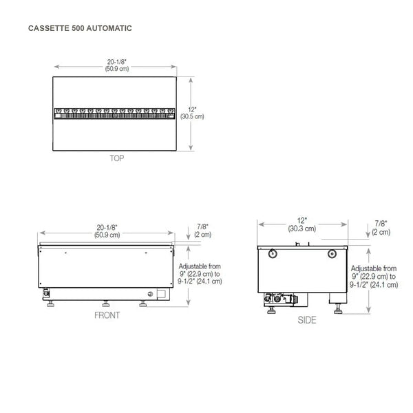 Cassette 500 Projects – Automatisk