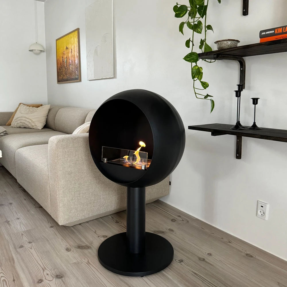 scandiflames gulvstående peis edmonton