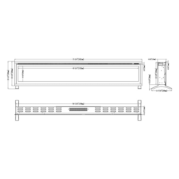 Regal 182 – Elektrisk Peis