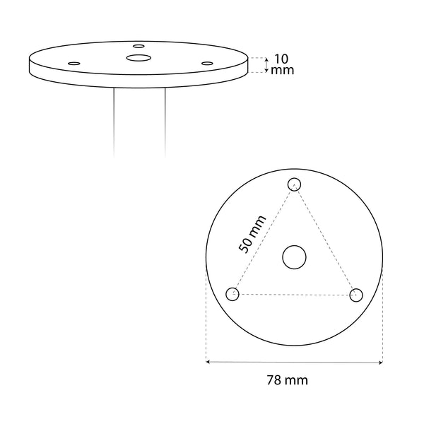 UFO-60 – Takhengt biopeis – Stål