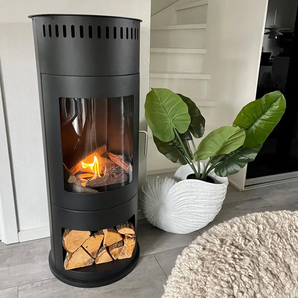 greenhouse fireplace