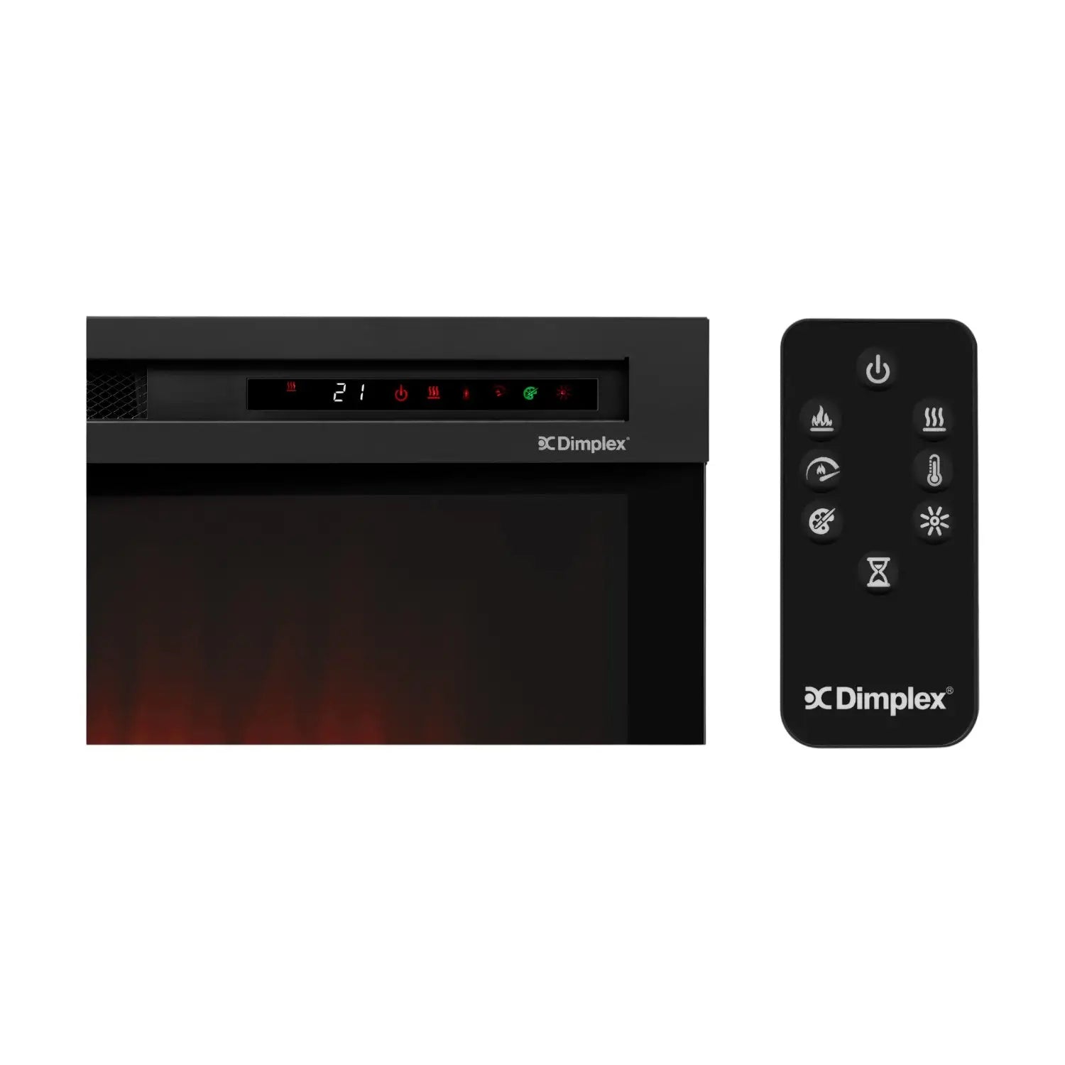 XHD26 Firebox elektrisk peisinnsats – svart