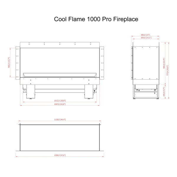 Cool Flame 1000 – Vanndamp – Tresidig