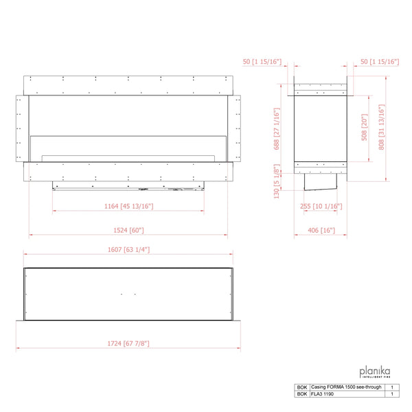 Forma 1500 – Innebygd biopeis – Tunnel