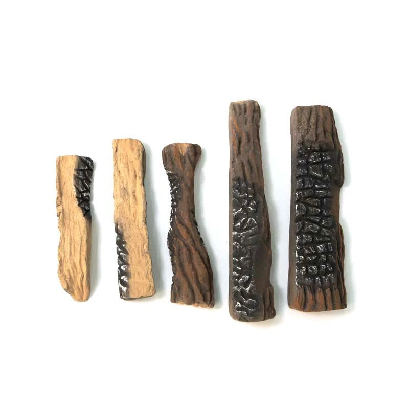 Keramisk ved – 5 stk
