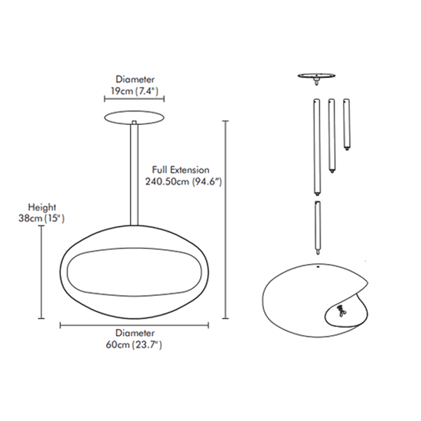 Cocoon Aeris – Matt Svart m. Svart Stang