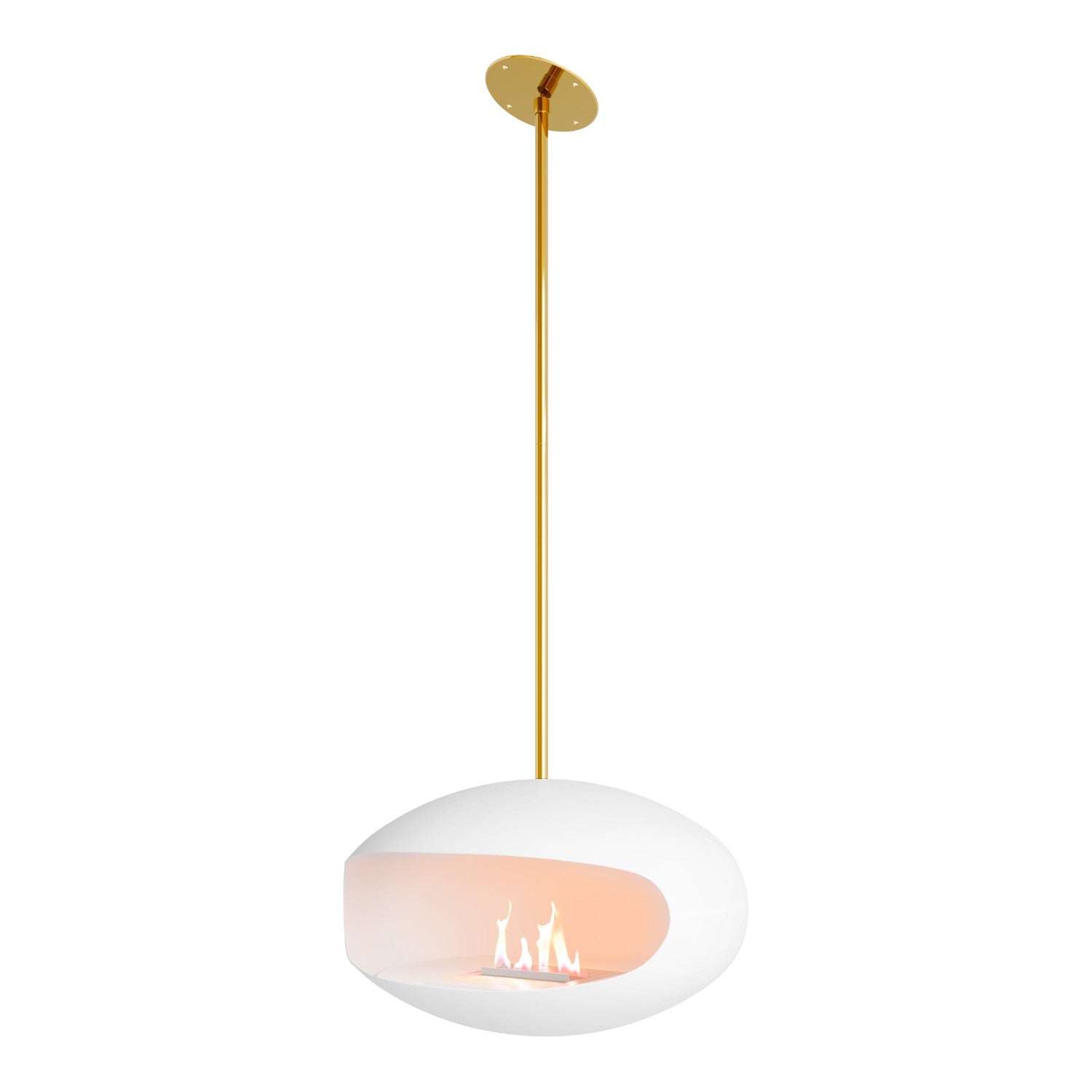 Cocoon Aeris – Hvit m. Messingstang
