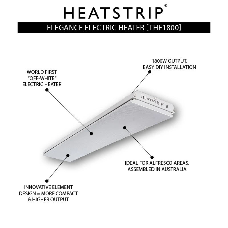 Heatstrip Elegance – 1800W