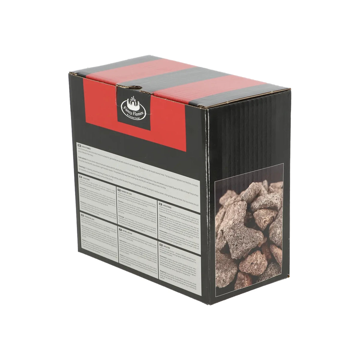 Lavasteiner 3 kg – For utendørs gasspeiser og griller