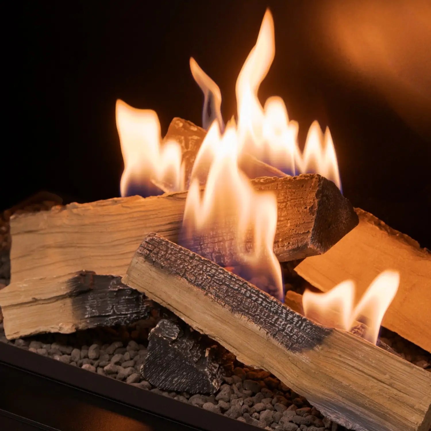 Flogs Box 800 Right Corner - Bioethanol Fireplace