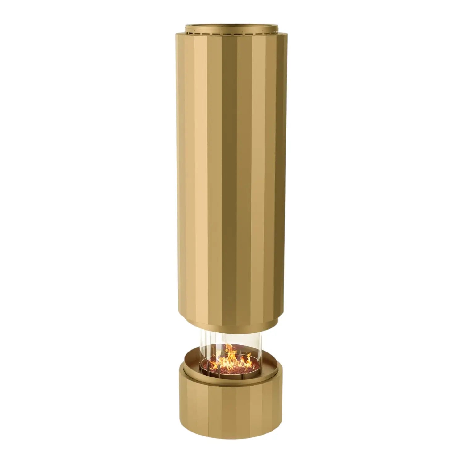 Pillar – hengende bioetanolpeis – metallisk gull