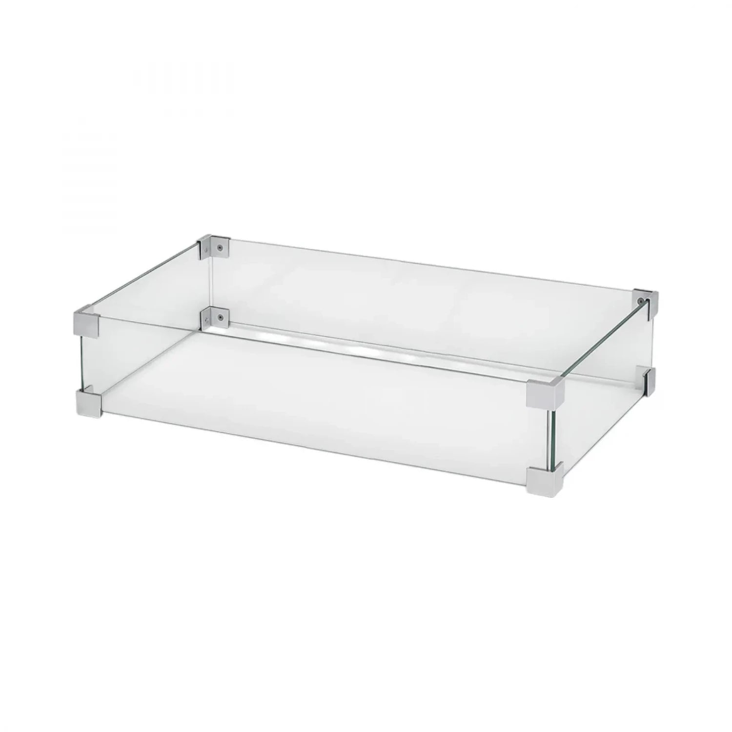 Sikkerhetsglass for rektangulær gassbrenner - 67 cm