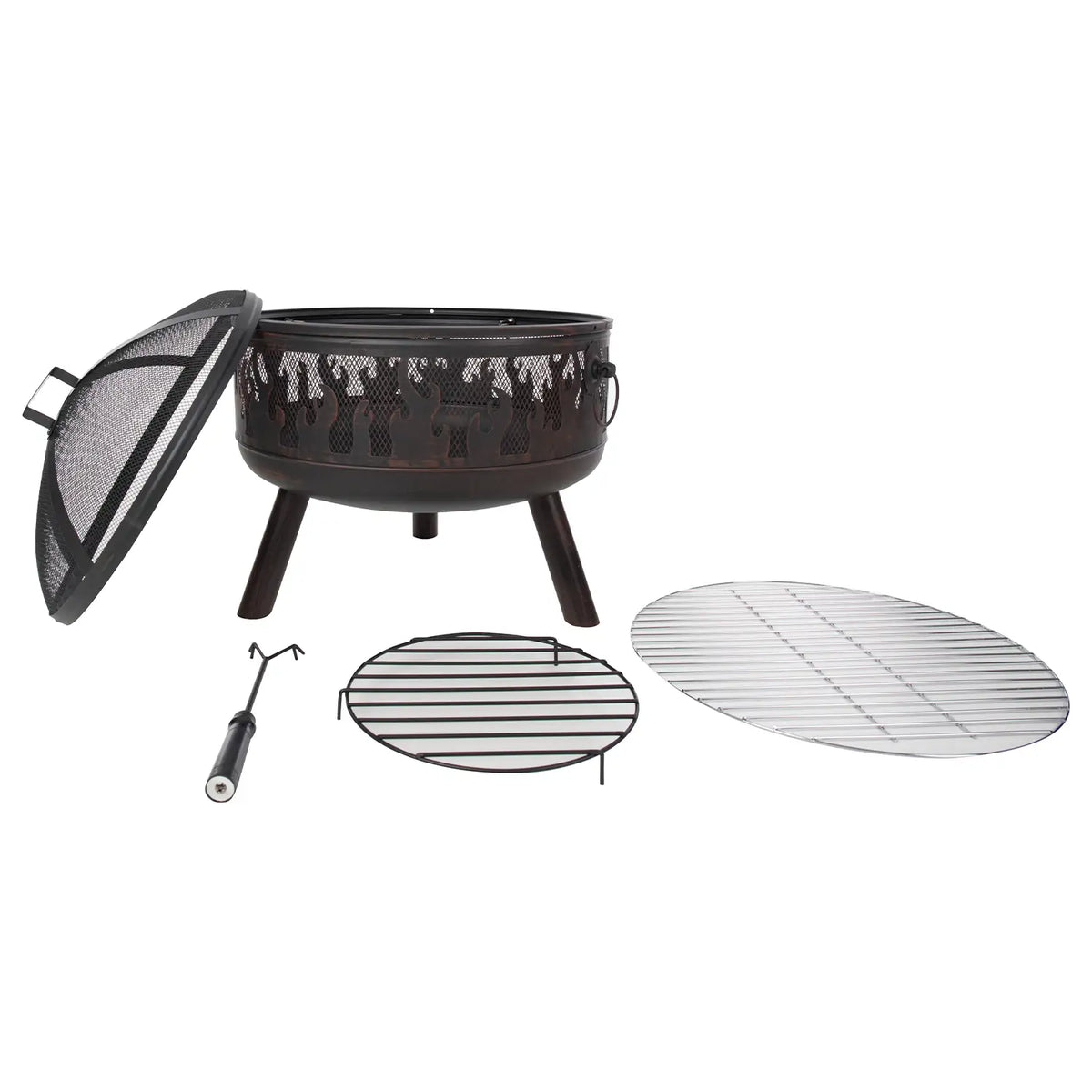 Blazer bålpanne med grill