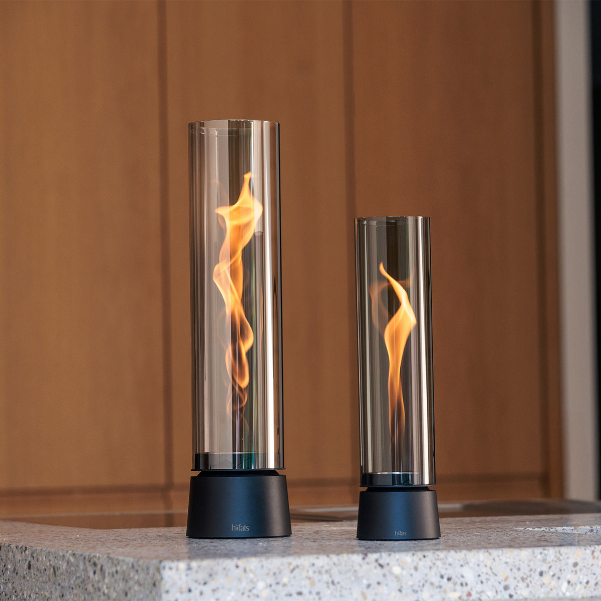 SPIN air 900 Tabletop Fireplace all black