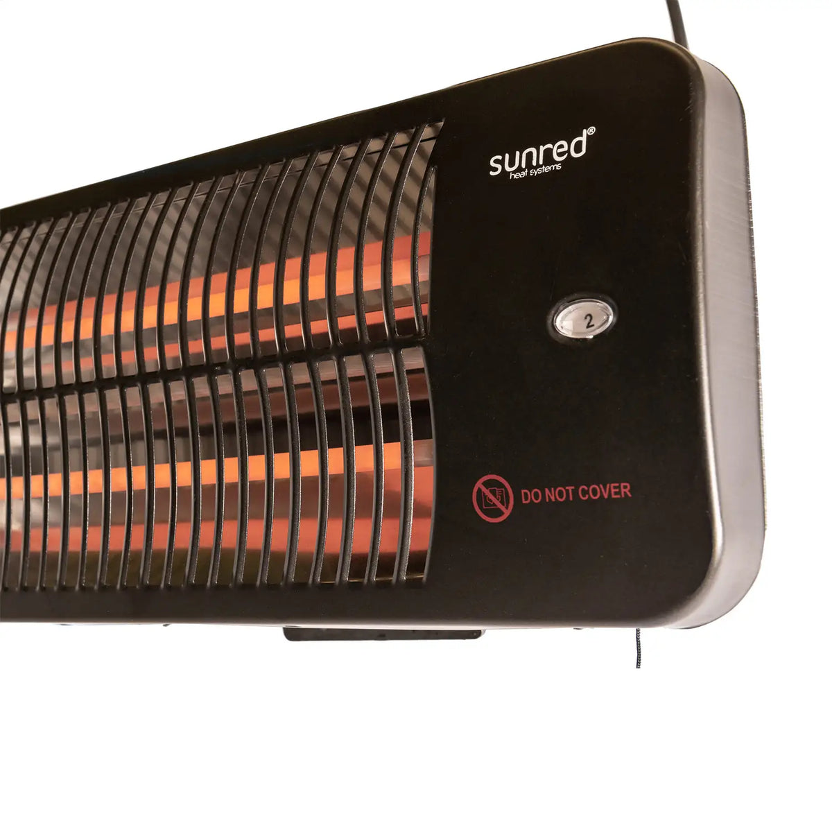 Elektrisk terrassevarmer på 2000 watt