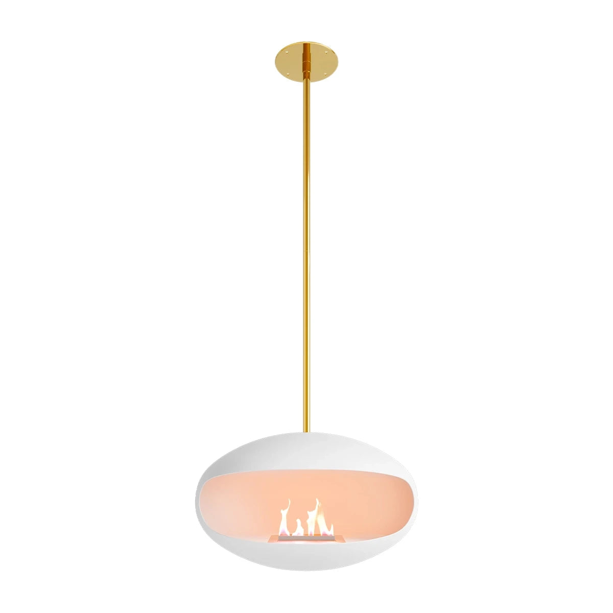 Cocoon Aeris – Hvit m. Messingstang
