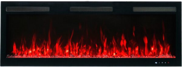Majestic Pro 107 cm – Vegghengt Elektrisk peis