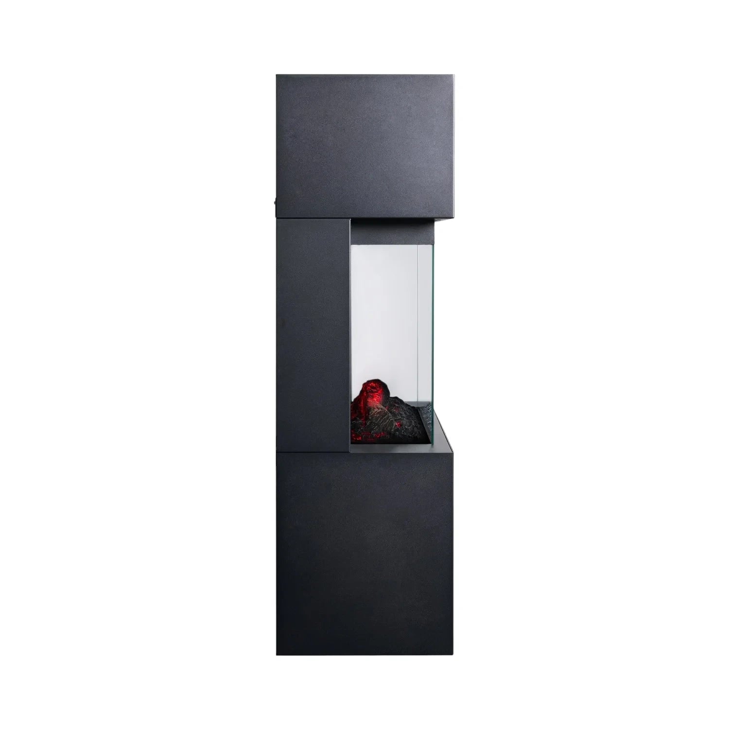 Texel Electric Fireplace - Black