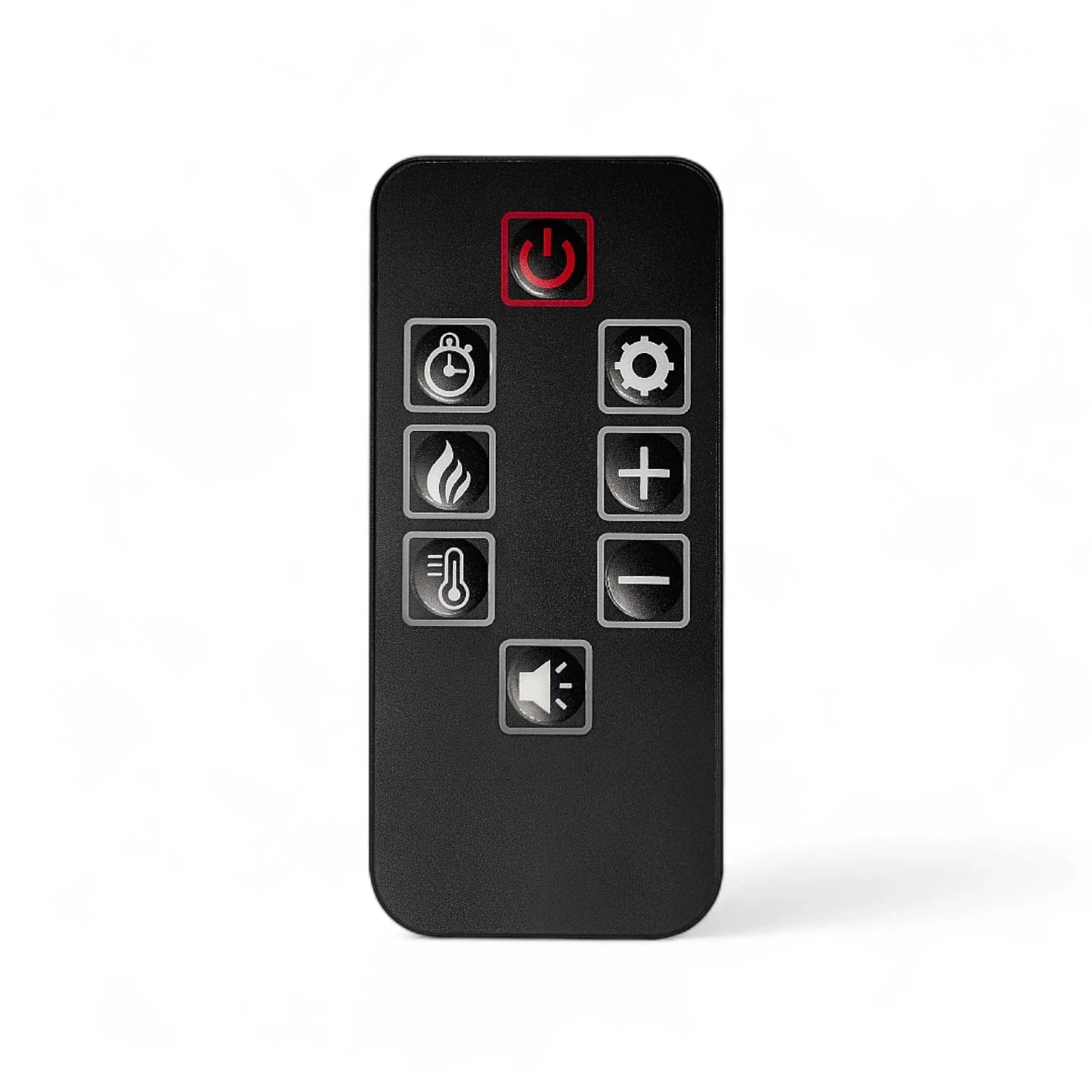 Toscana elektrisk peis – hvit