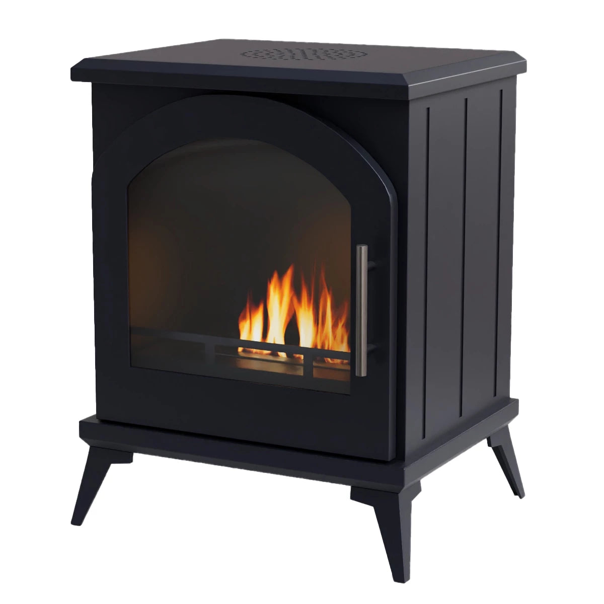 Austin - Black Freestanding Bioethanol Stove
