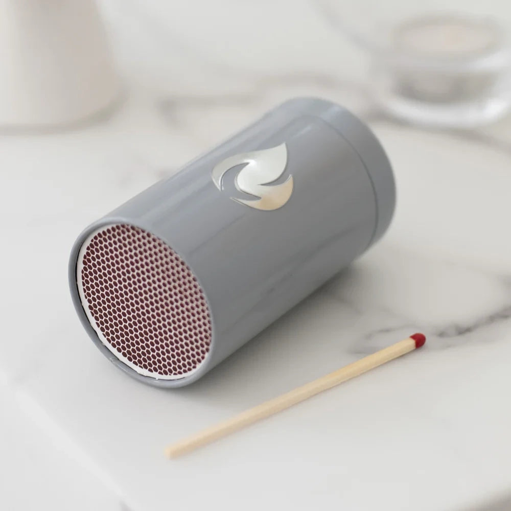 Designholder til fyrstikker – Grå