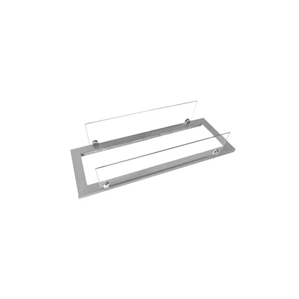 Stålramme med glass til Superior brenner – 45 cm