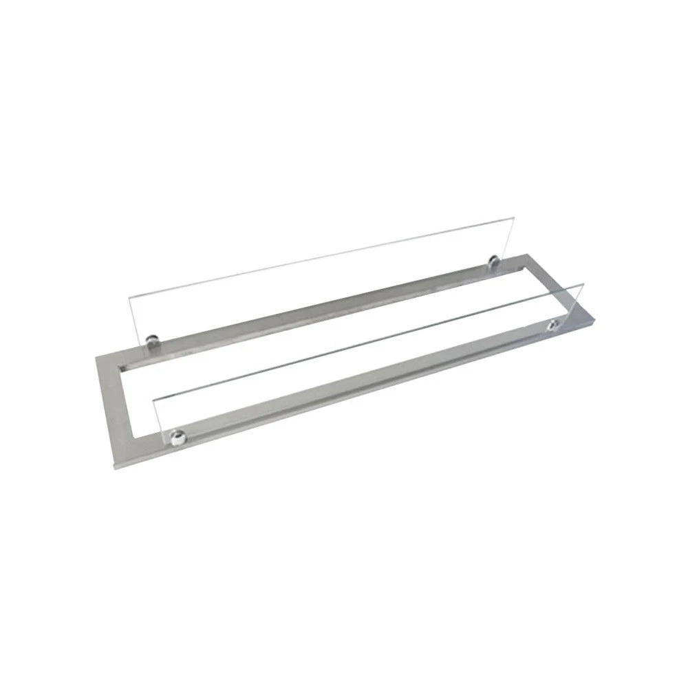 Stålramme med glass til Superior brenner – 45 cm