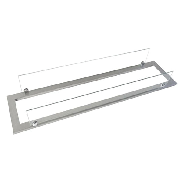 Stålrammeglass for 100 cm Superior-brenner