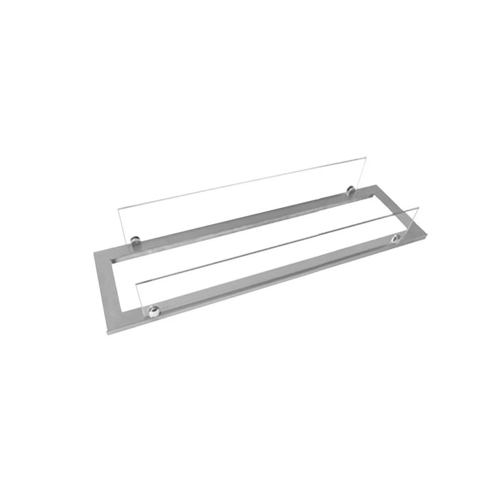 Stålramme med glass til Superior brenner – 60 cm