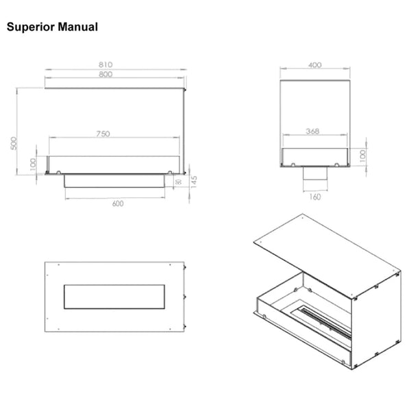 Foco Room Divider 800