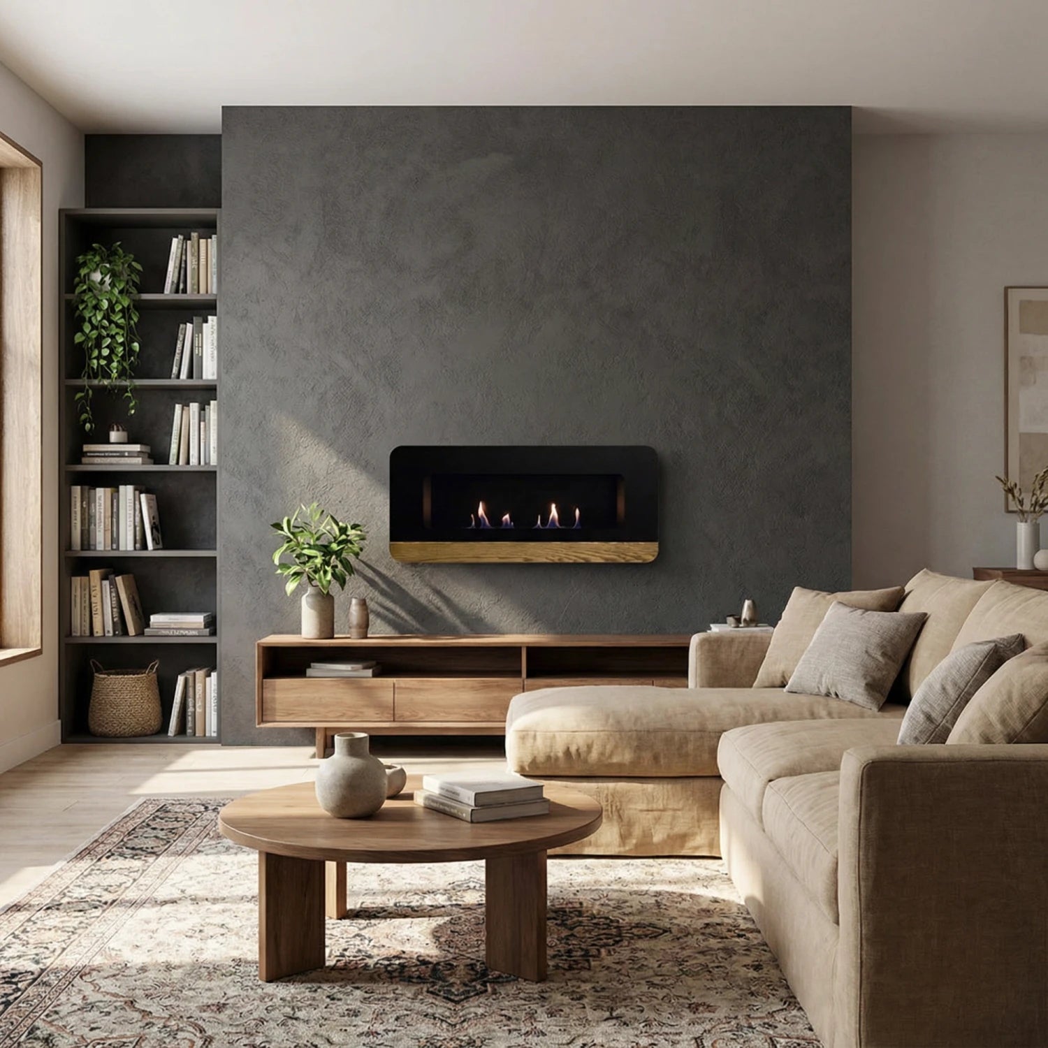 Cora Duo – Vegghengt – Svart