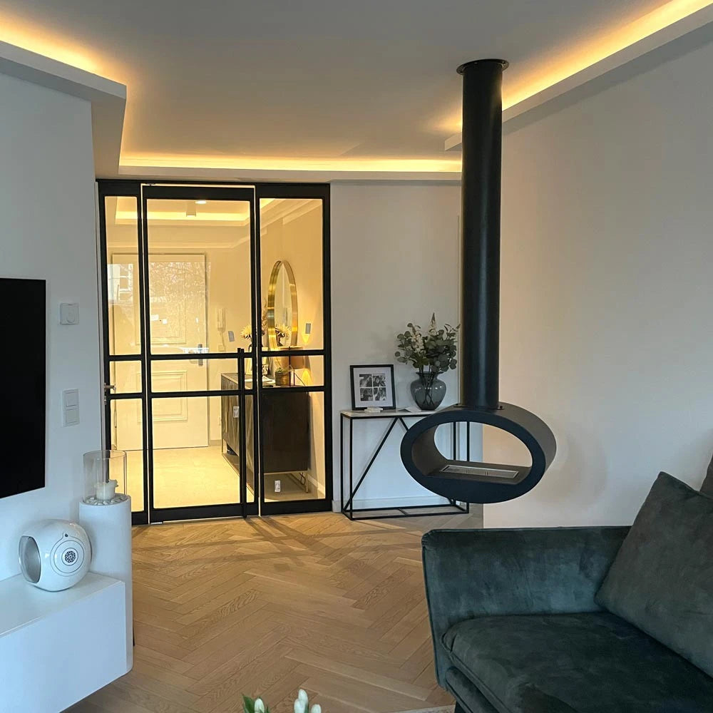 Toronto Takhengt biopeis – 2-sidet svart
