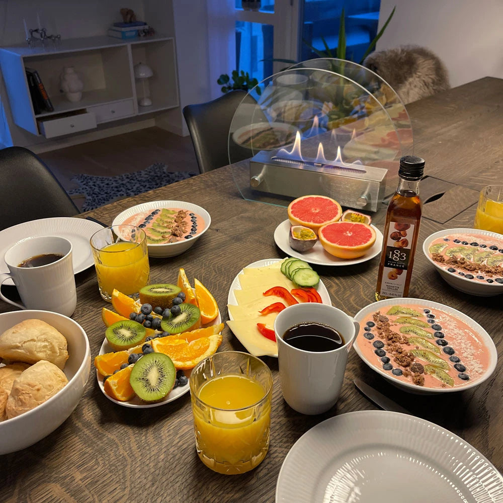 Biopeis – Bord – Sirkulære glass