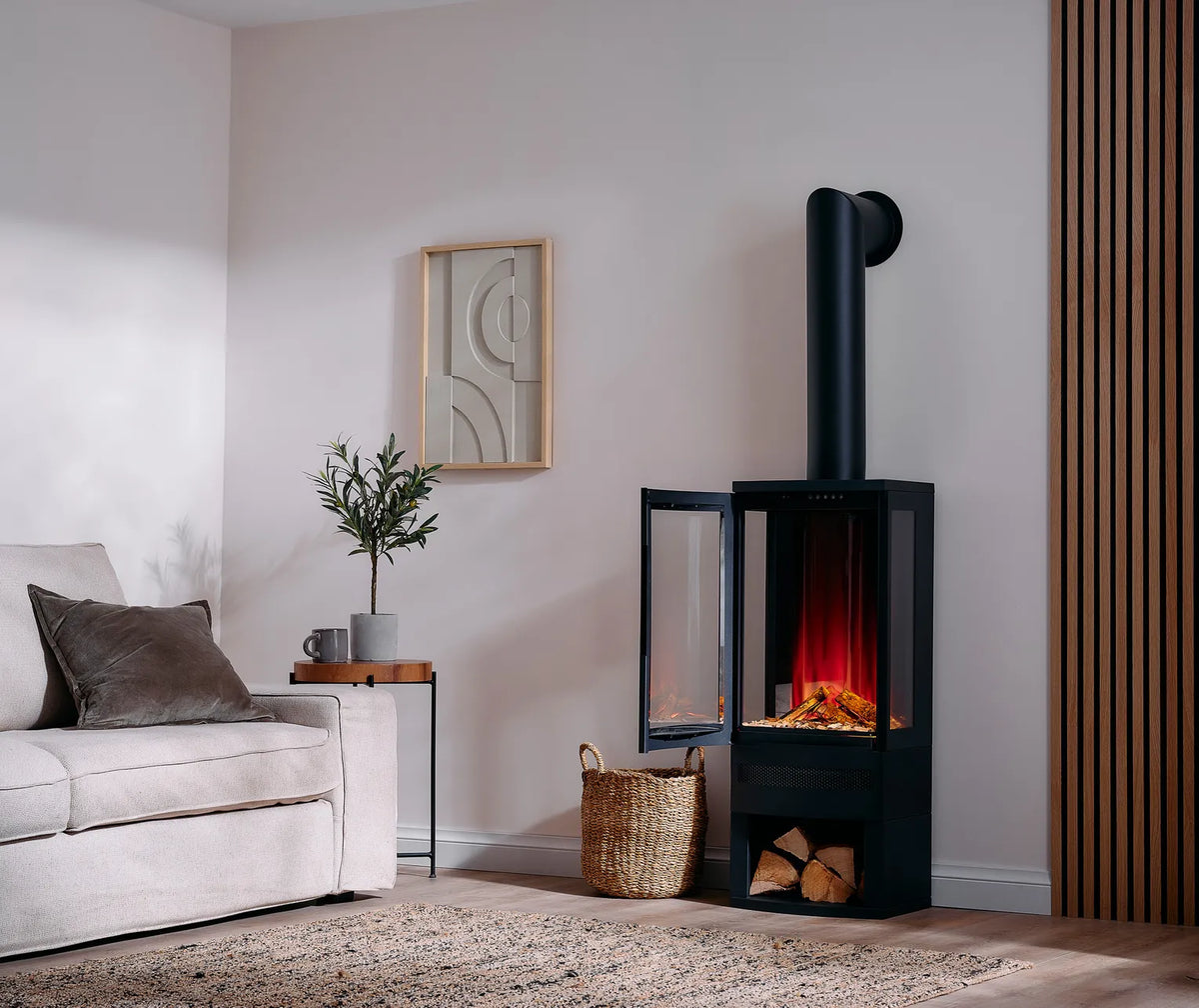 Bramshaw – Veggmontert Elektrisk Peis