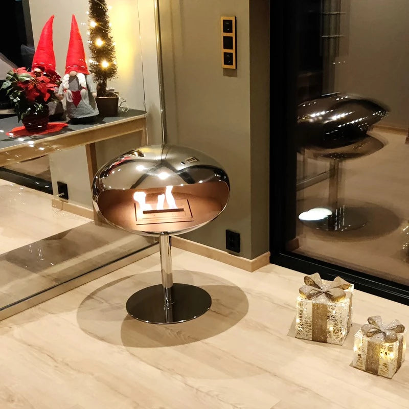 Cocoon Pedestal – Polert Stål