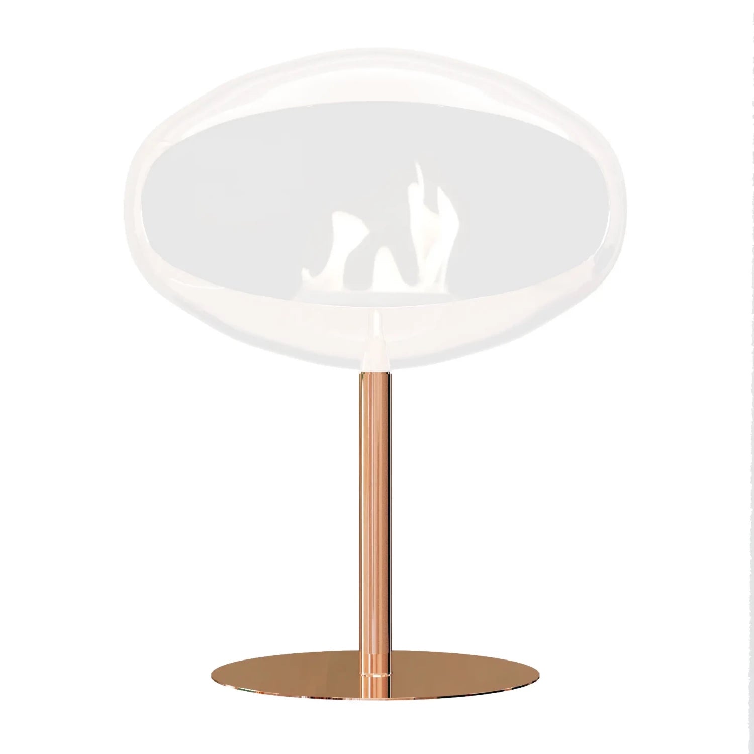 Cocoon Pedestal Fot – Polert Kobber