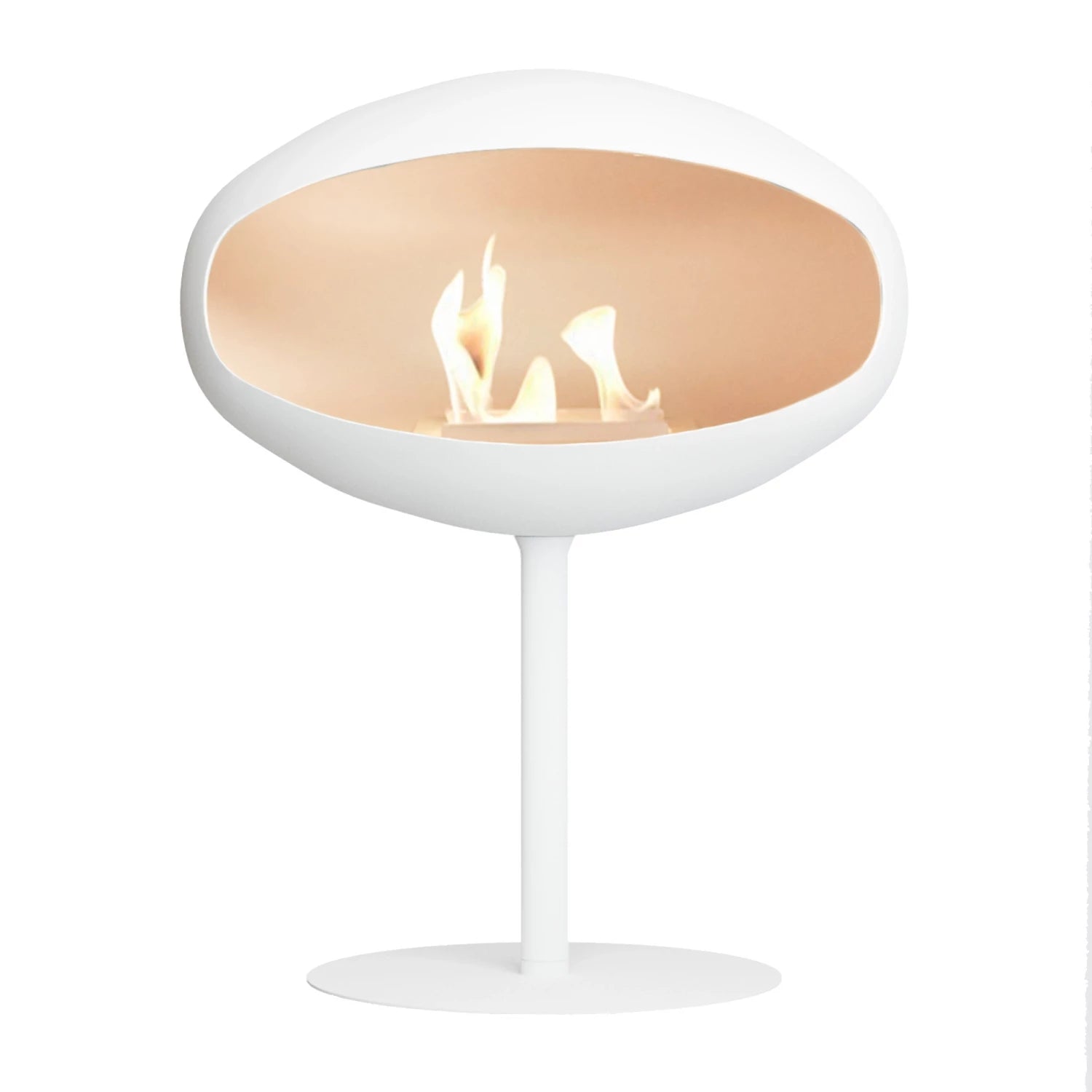 Cocoon Pedestal – Hvit