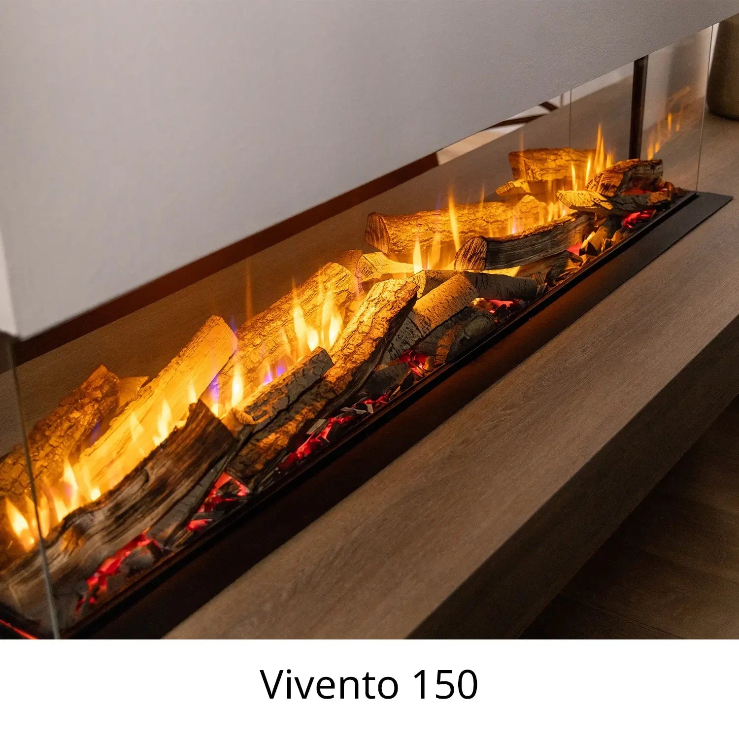 Vivente Plus 75 – Innebygd Elektrisk Peis