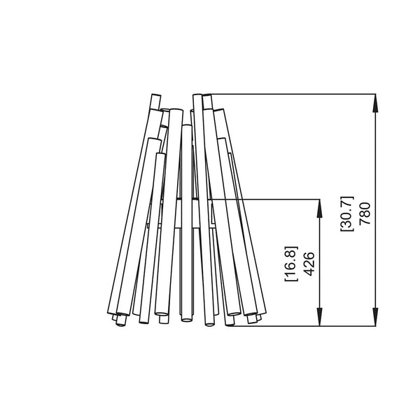 Stix Outdoor Bioethanol Fireplace