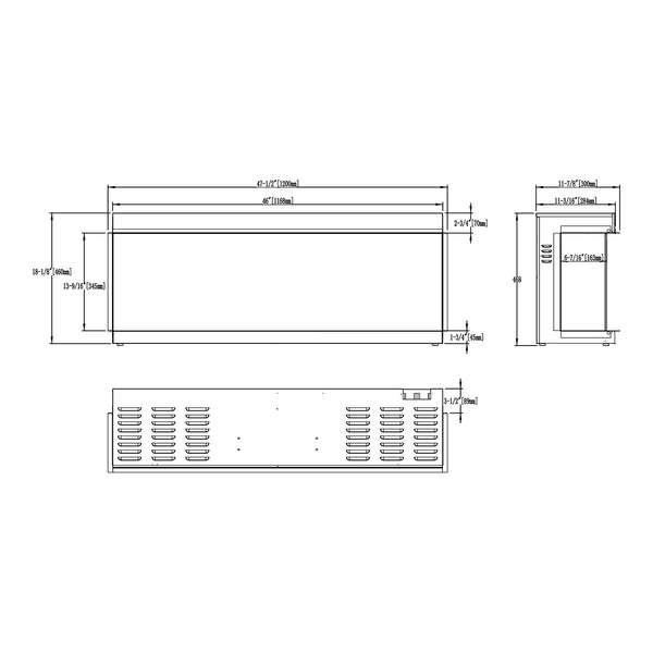 Solis 120 – Innfelt Elektrisk Peis
