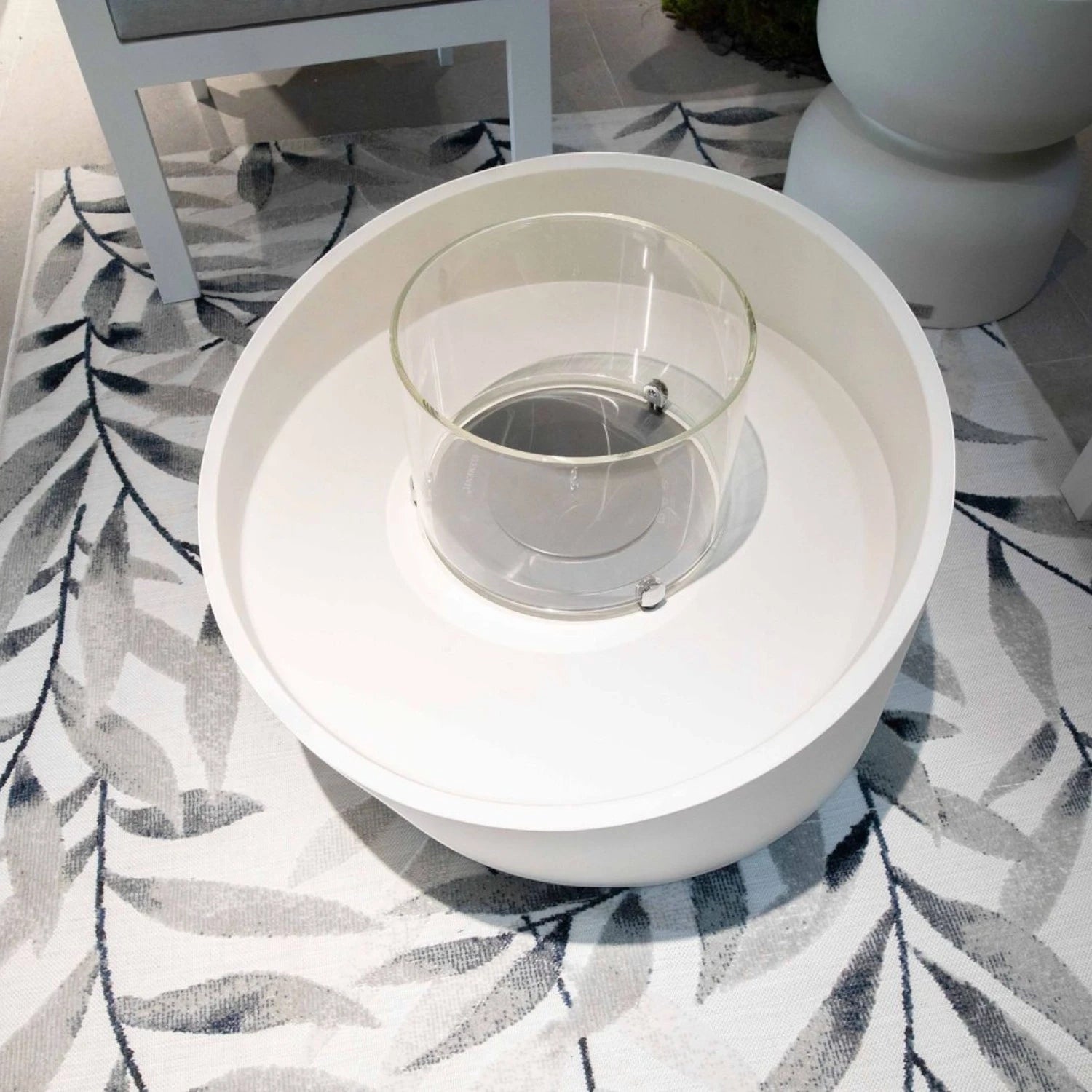 Torre – Bioetanol Ildsøyle – Kremhvit