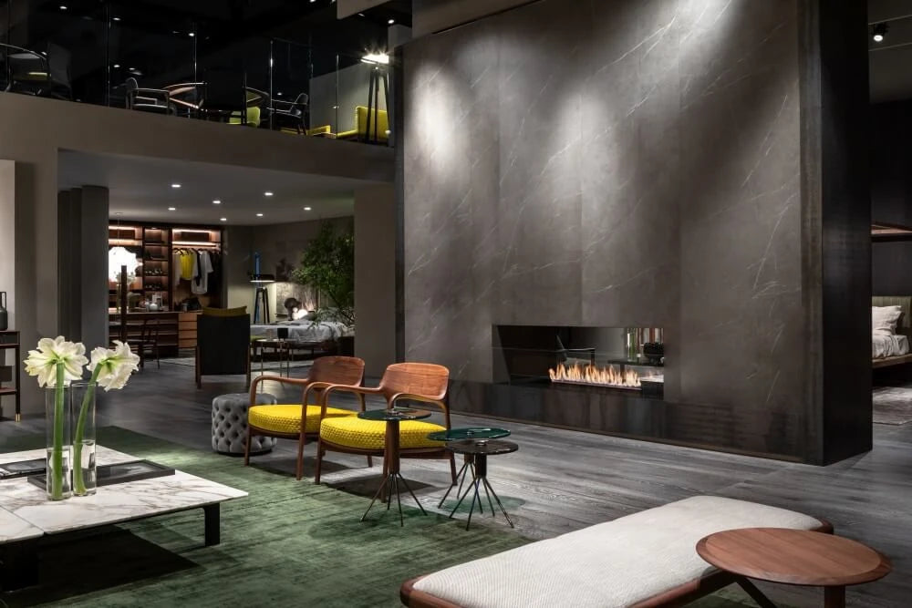 See-Trough Planika fireplace