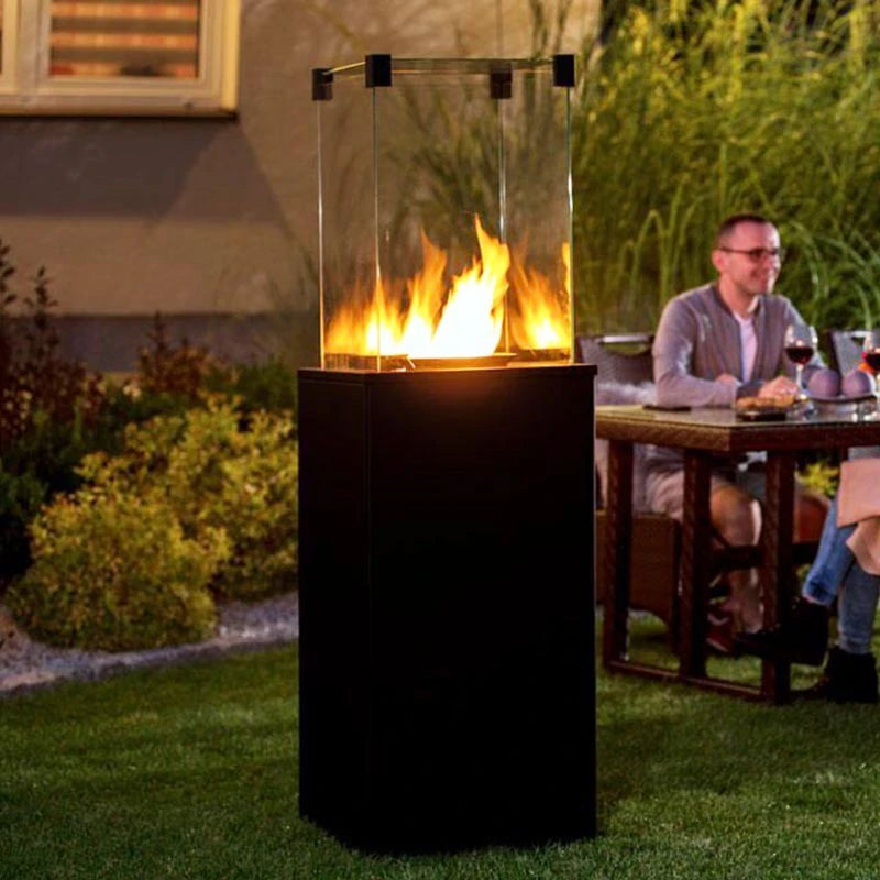 Deluxe Patio outdoor gasspeis - svart