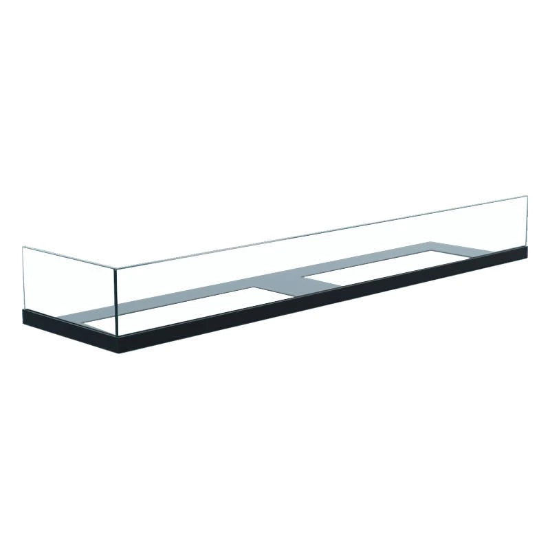 Glass til hjørnepeis - 90 cm venstre