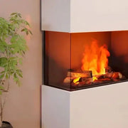 Glow Fire Glasspanel