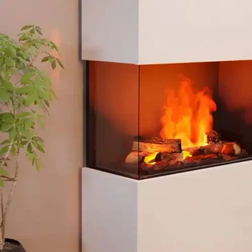 Glow Fire Glasspanel